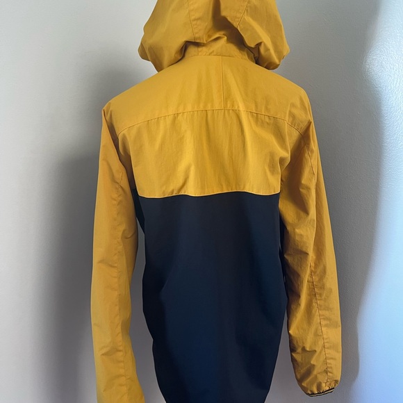 Men's Sailing Jacket Hood Windbreaker Lined Jacket Fred Perry Sz S - Picture 3 of 13